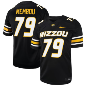 Nike Armand Membou Missouri Tigers Black Alumni Game Jersey